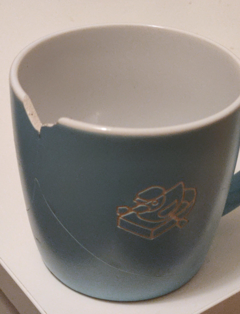 Kaputte Tasse, Motiv MRMCD 2024