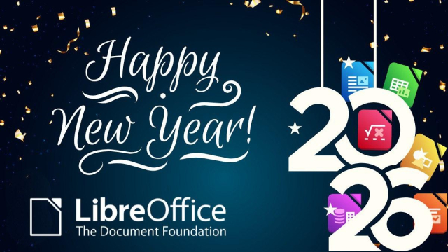 Happy New Year 2026 banner