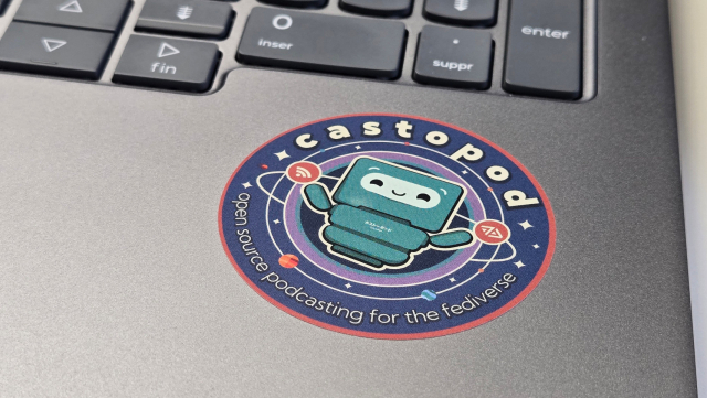 Castopod new sticker