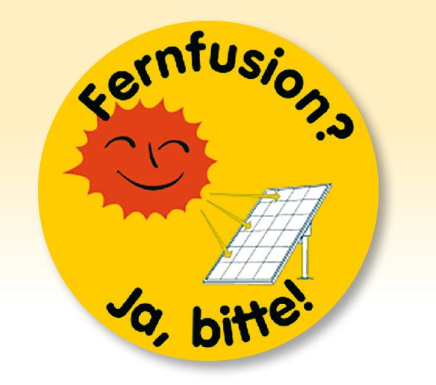 Fernfusion, ja bitte!