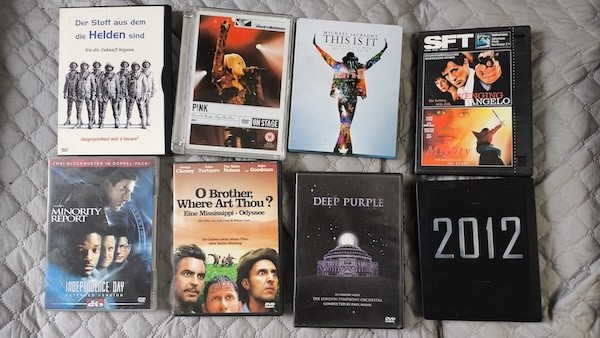 Diverse DVD´s und Blu-ray´s