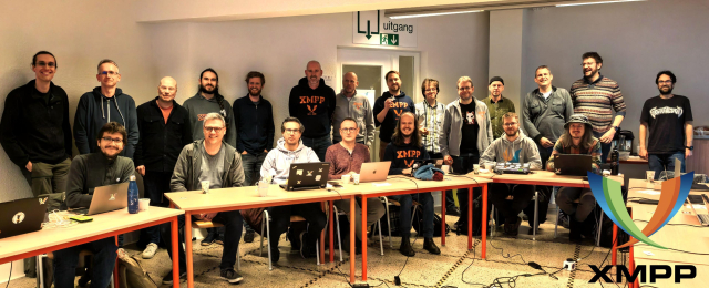 Most of the XMPP enthusiasts participating the XMPP Summit 28 in person.