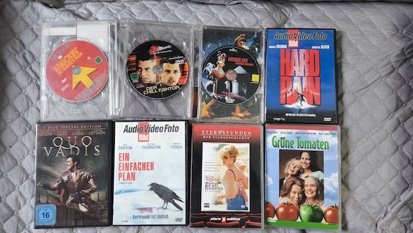 Diverse DVD´s und Blu-ray´s