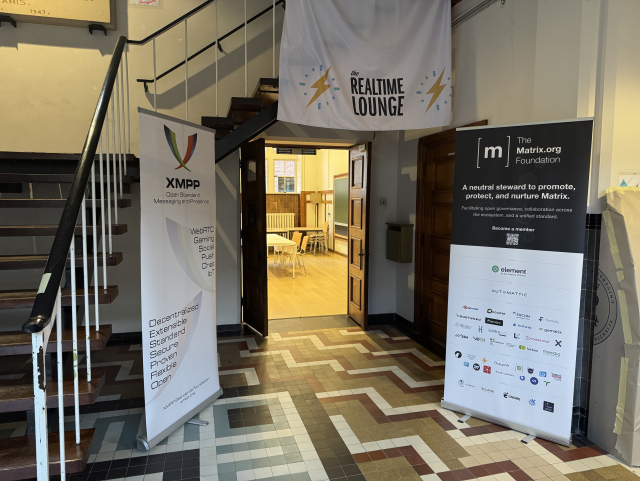 A picture of the realtime lounge entrance